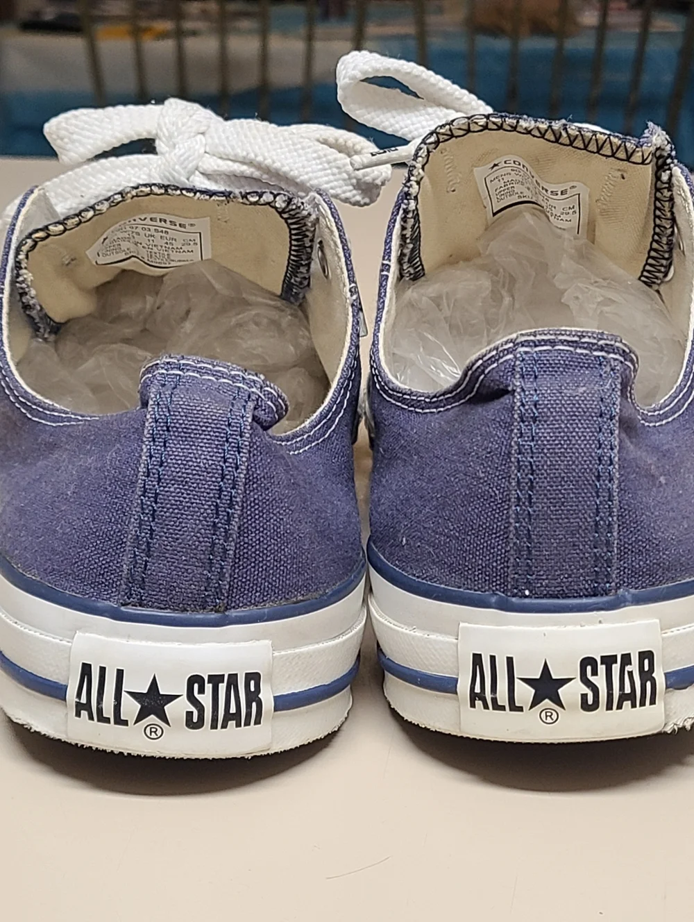 Converse Fat Laces Chuck Taylor All Star low top  sneakers size 11 - Picture 6 of 10
